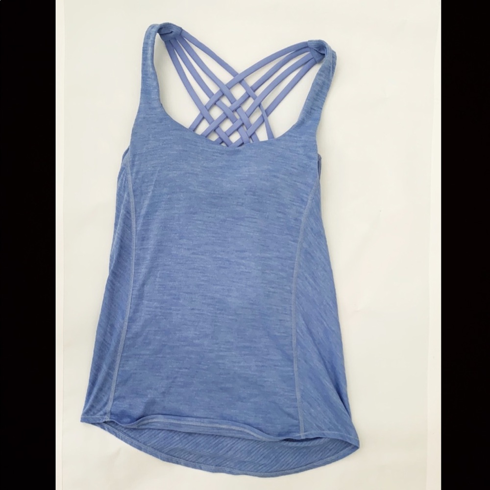 Purple lululemon tank top, size 2